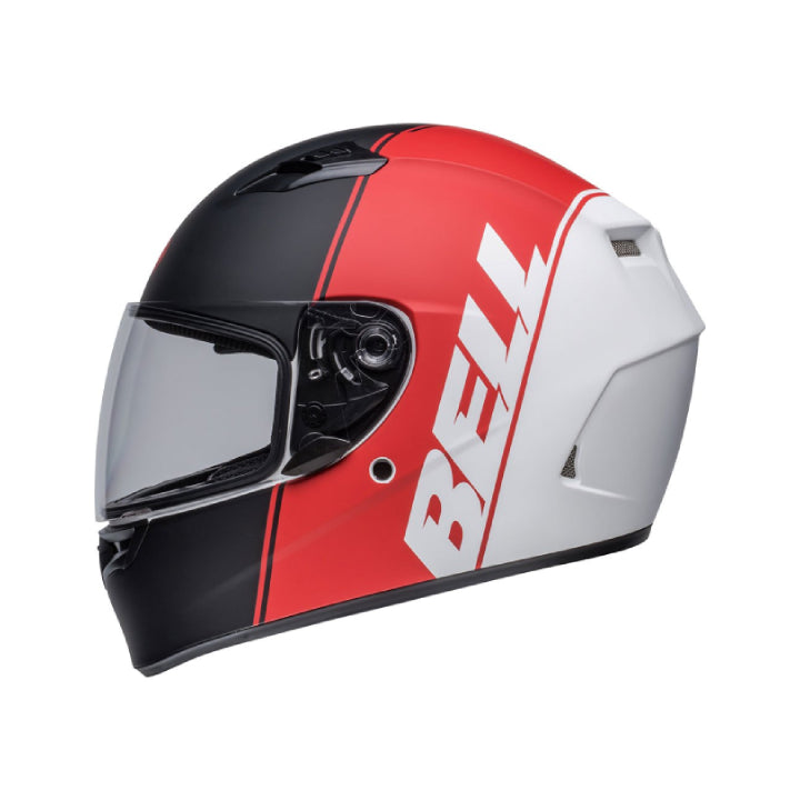 Casco Bell Qualifier Ascent Mat Negro Rojo