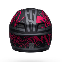 Casco Bell Qualifier Rebel Mat Negro Rosa