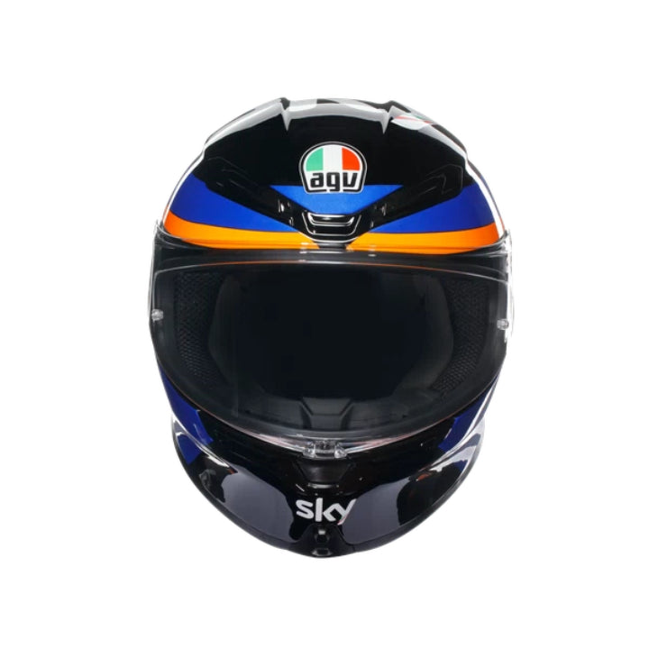 Casco AGV K6 S Marini Sky Racing Team 2021