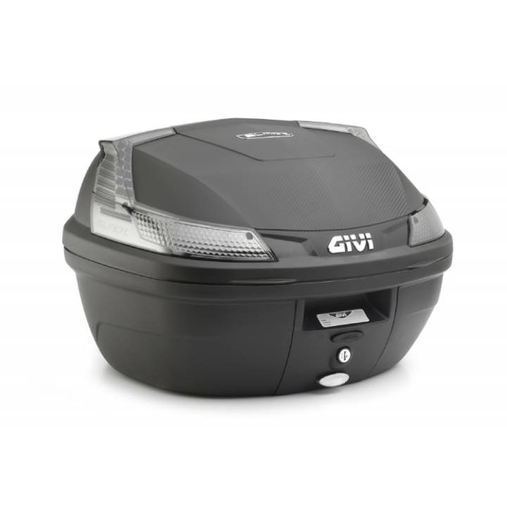 Maleta Givi 37 Lts Incluye Base Y Kit De Anclaje Sistema Monolock