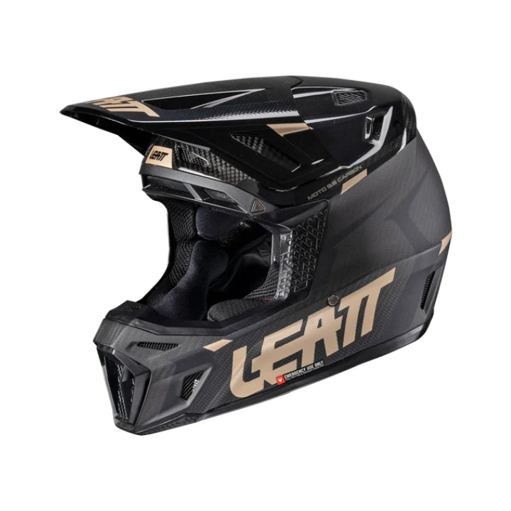 Casco Leatt Kit Moto 9.5 Carbon y 6.5 Iriz goggle V25