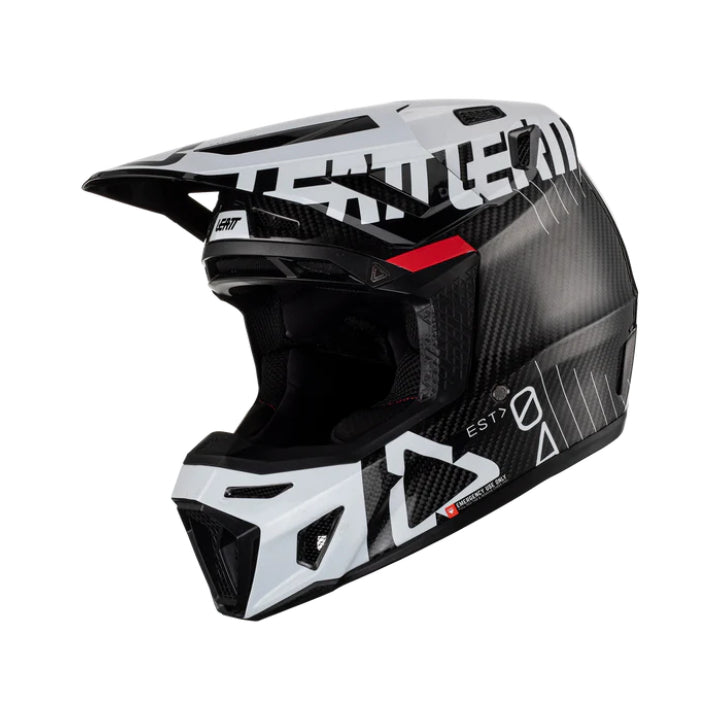 Casco Leatt Kit Moto 9.5 Carbon y 6.5 Iriz goggle