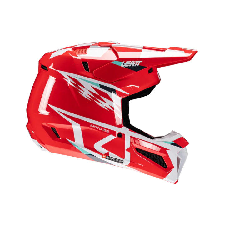 Casco Leatt Kit Moto 3.5 y Goggles 3.5 V25