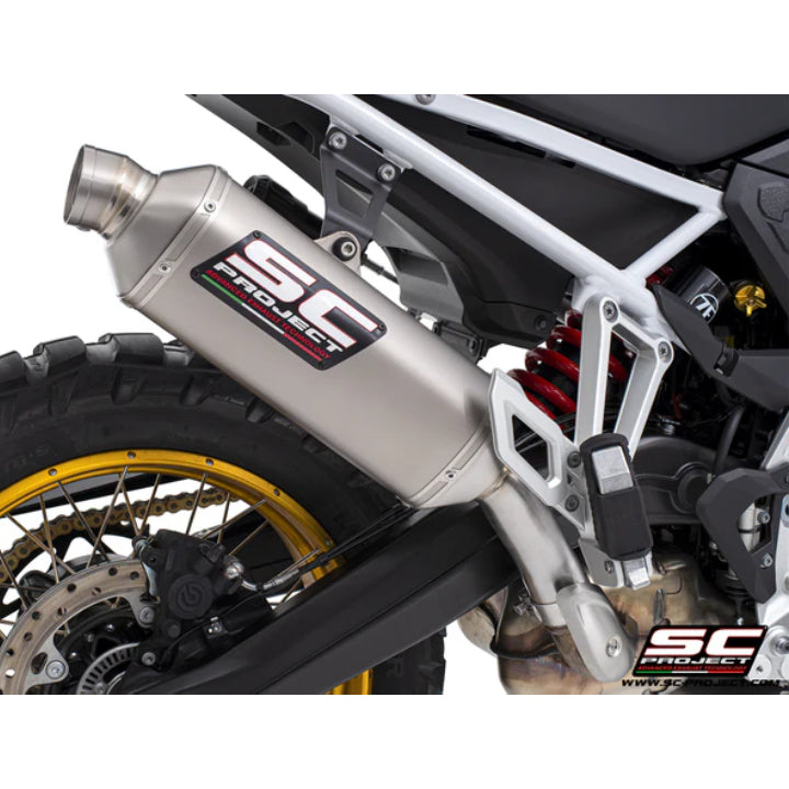 Escape SC Project Slip-On BMW F900GS Rally Raid 2024-2025