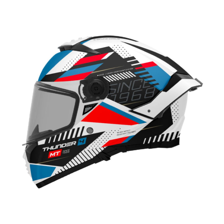 Casco MT Thunder 4SV Luminence Brillo