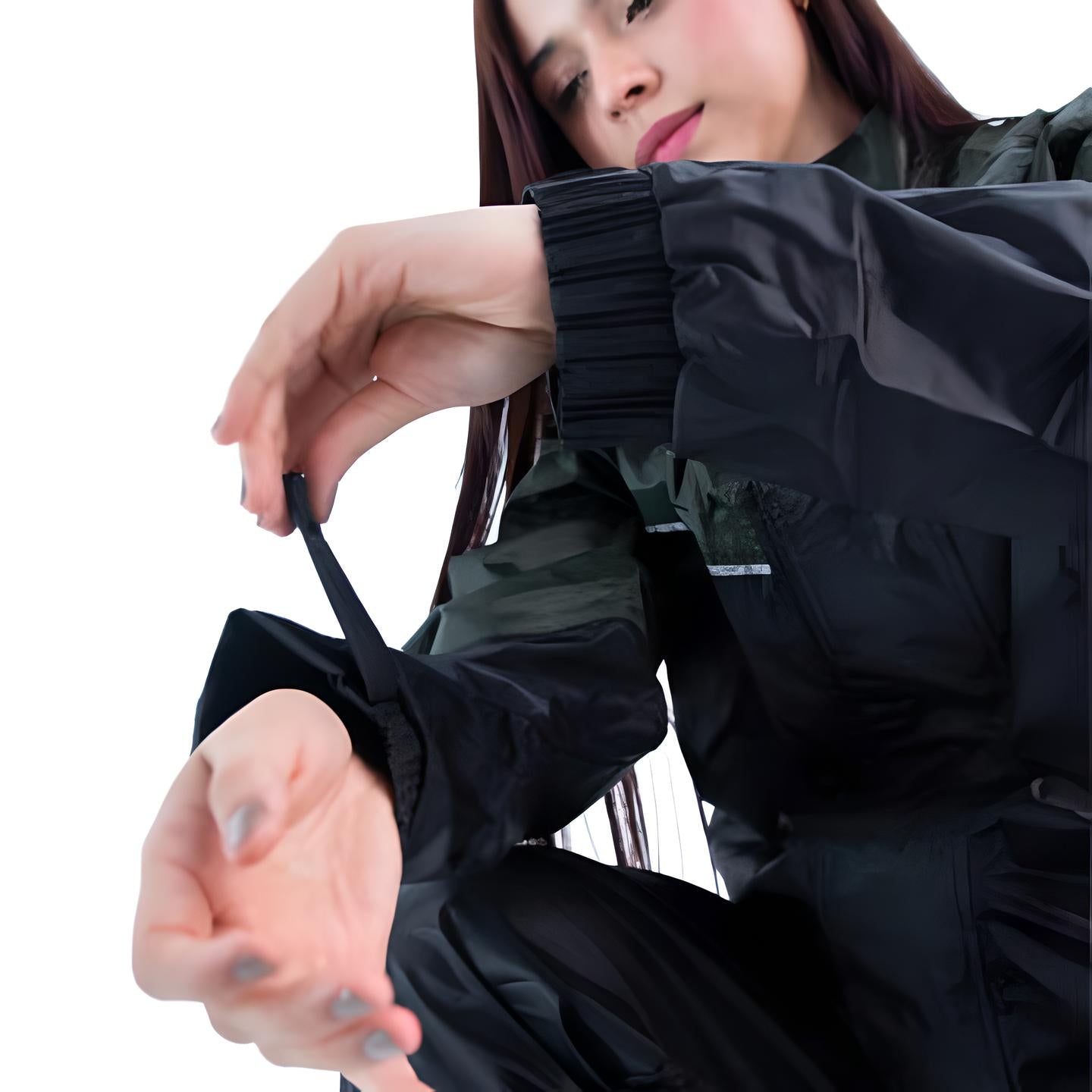 Impermeable V3Trox Mujer Premium Verde