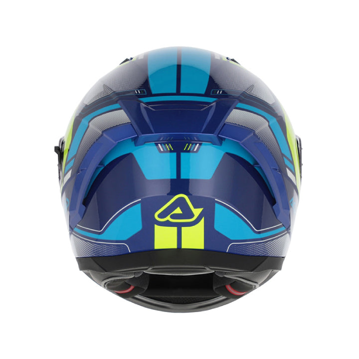 Casco Acerbis X-Way Graphic Azul/Amarillo