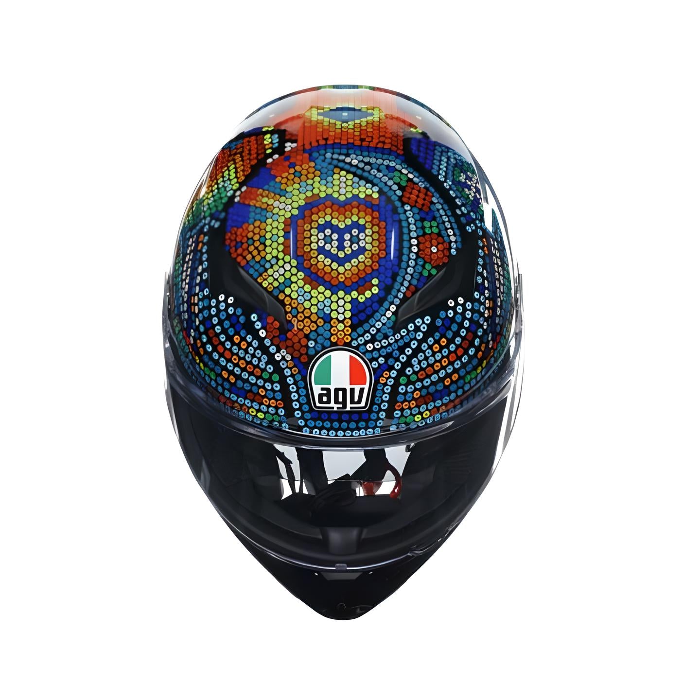 Casco AGV K3 Rossi Winter Test 2018