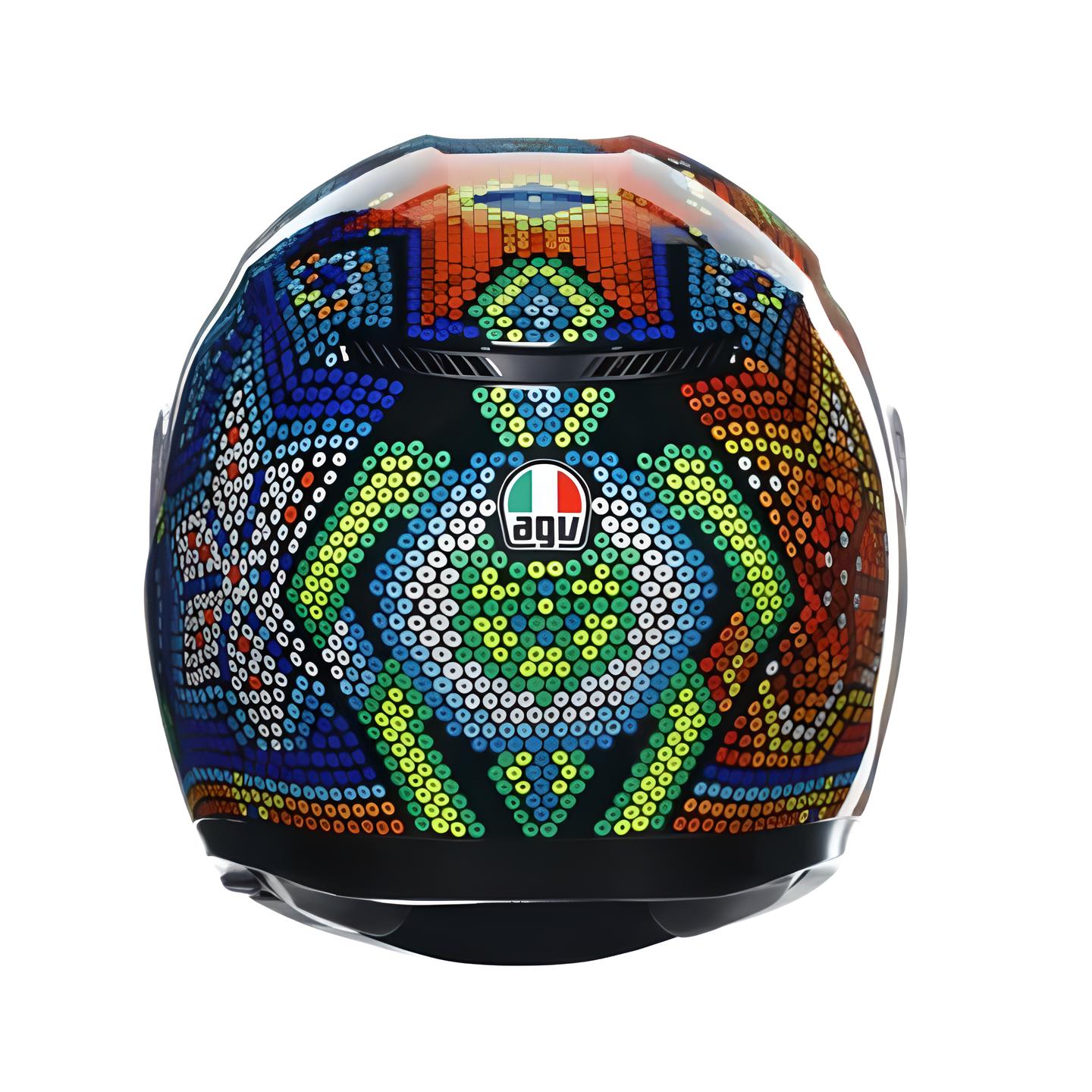 Casco AGV K3 Rossi Winter Test 2018