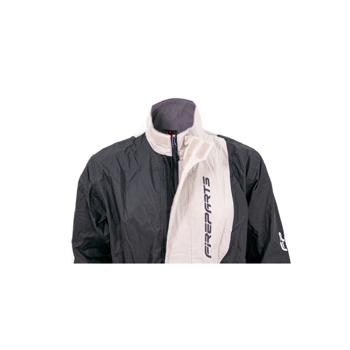 Impermeable Fireparts Cyclone Negro