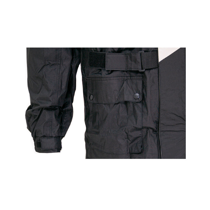 Impermeable Fireparts Cyclone Negro