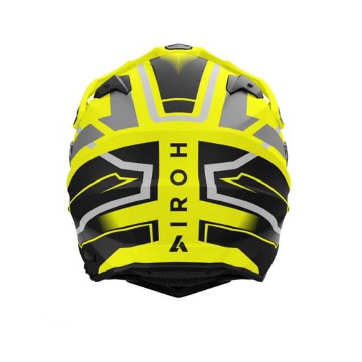 Casco Airoh Commander 2 Mavick Amarillo Mate