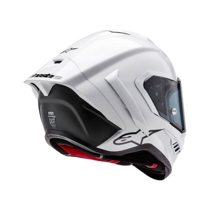 Casco Alpinestars Supertech R10 Carbono Blanco