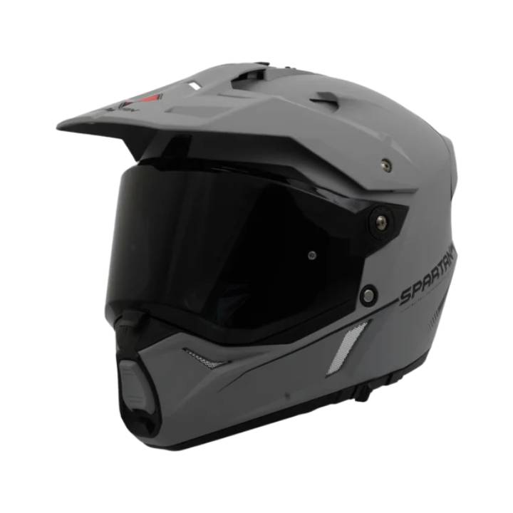 Casco Spartan Wolf DS Gris Mate