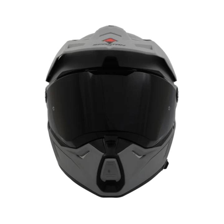 Casco Spartan Wolf DS Gris Mate