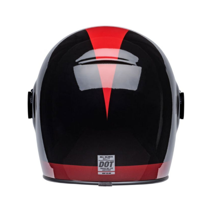 Casco Bell Bullitt Blazon Negro Rojo