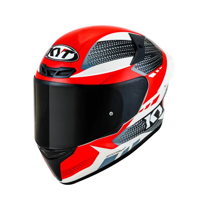 Casco KYT TT-Course Gear Black/Red