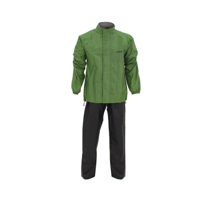 Impermeable Fireparts Tornado Negro Verde