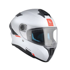 Casco MT Targo S Solid Blanco Perla