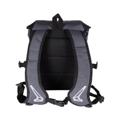 Morral Pigmalion Portacasco Impermeable Para Moto Gris