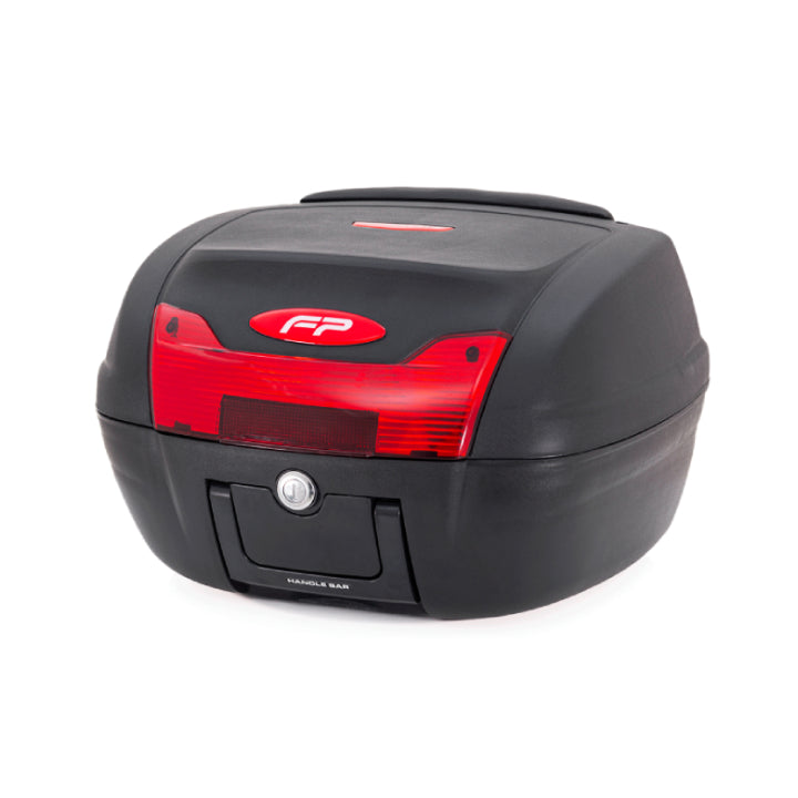 Maletero Fireparts Nucleon Negro/Rojo 40L