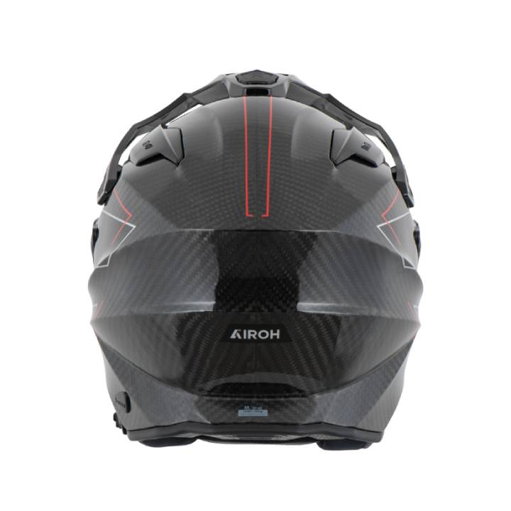 Casco Airoh Commander 2 Carbón Stylish Brillo