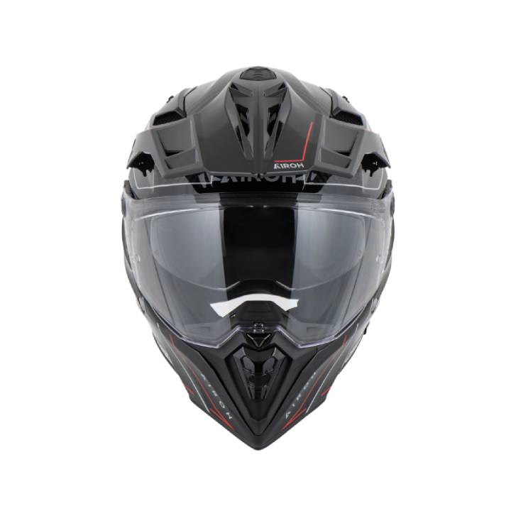 Casco Airoh Commander 2 Carbón Stylish Brillo