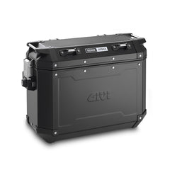 Maletas Laterales Givi Outback 37 Lts En Aluminio Negro Sistema Monokey Camside Nuevo Modelo