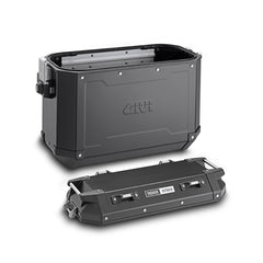 Maletas Laterales Givi Outback 37 Lts En Aluminio Negro Sistema Monokey Camside Nuevo Modelo