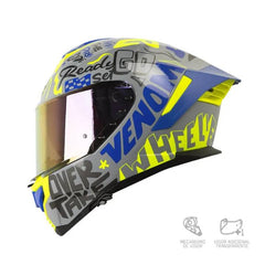 Casco Shaft Pro SHPRO-609 Venom Block Letters