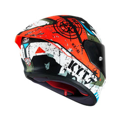 Casco KYT NZ Race Blazing