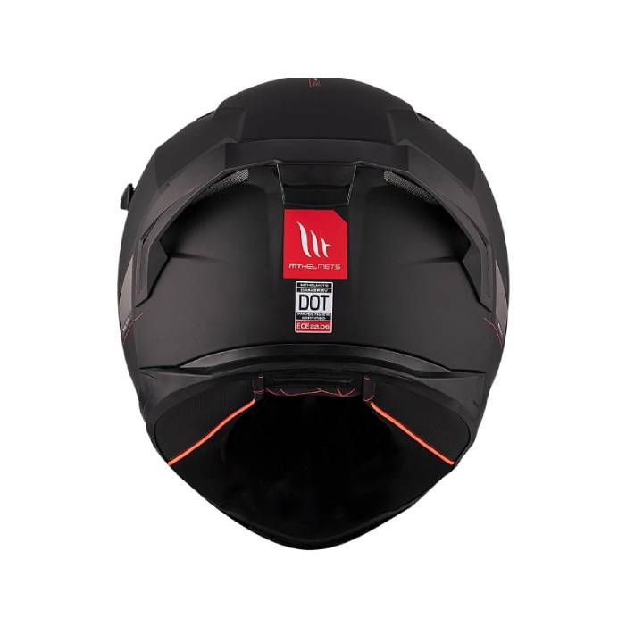 Casco MT Braker SV Solid Negro Mate