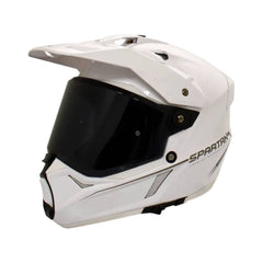 Casco Spartan Wolf DS Blanco Brillante