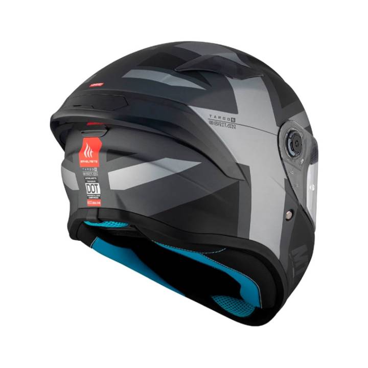 Casco MT Targo S Britain Titanium Mate