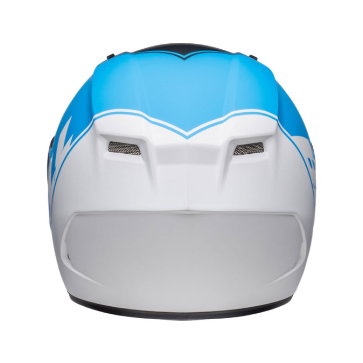 Casco Bell Qualifier Ascent Mat Negro Azul Claro