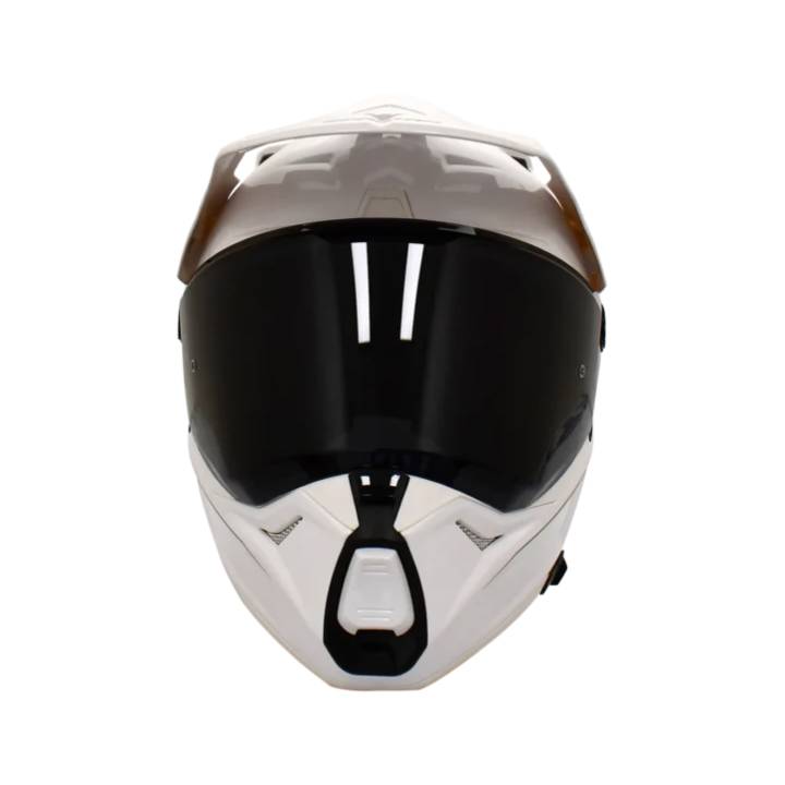 Casco Spartan Wolf DS Blanco Brillante