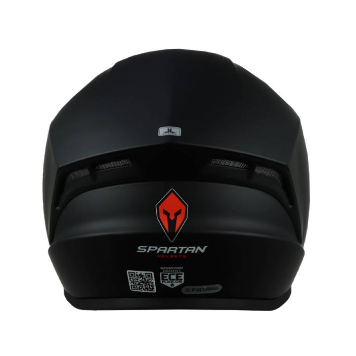 Casco Spartan Draken Solid A1S Visor Rojo Extra