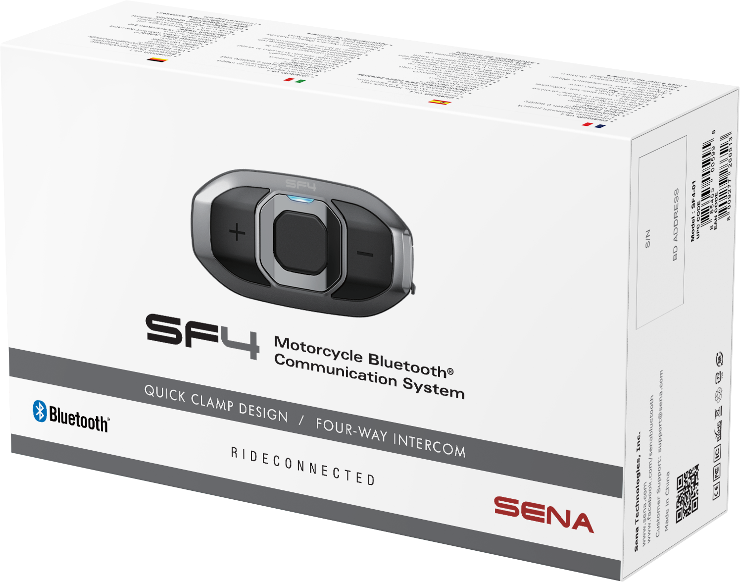 Intercomunicador Sena SF4 Bluetooth de Bajo Perfil