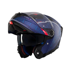 Casco MT Atom 2 SV Destiny C7 Azul Mate