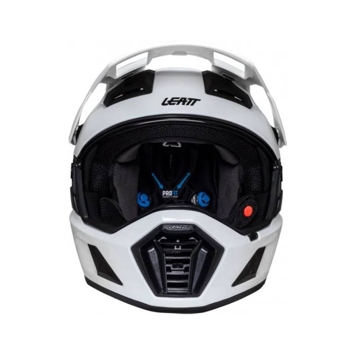 Casco Leatt ADV 8.5 V25 Kit Carbón & 4.5 Iris Goggles White