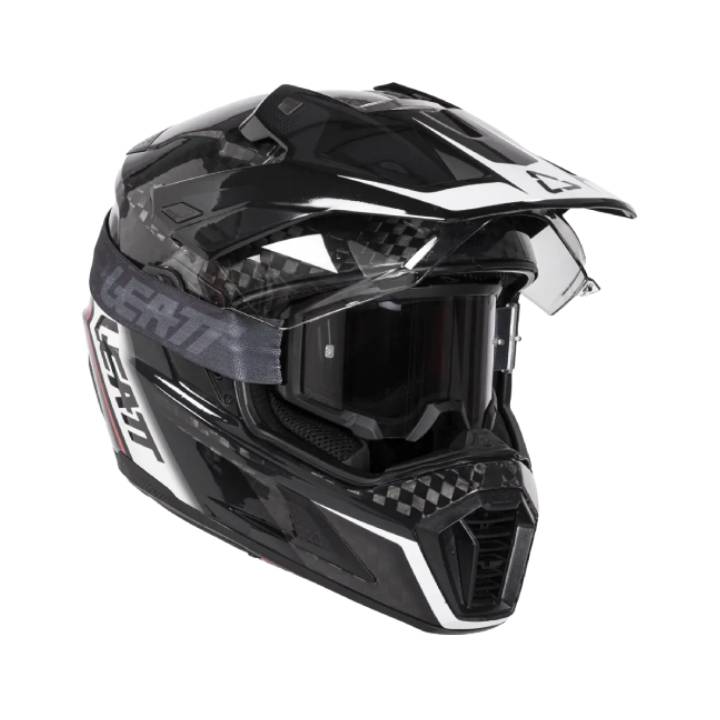 Casco Leatt ADV 9.5 V25 Kit Carbón & 4.5 Iris Goggles