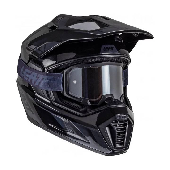 Casco Leatt ADV 8.5 V25 Kit Carbón & 4.5 Iris Goggles Stealth