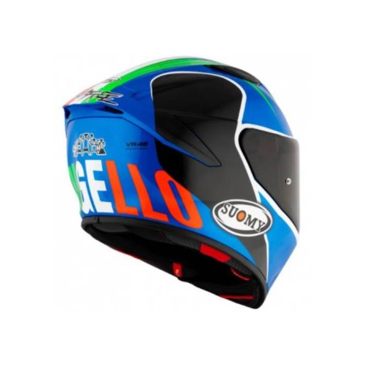 Casco Suomy Mugello Capacete Suomy Track Pecco Mugello 2022 Azul
