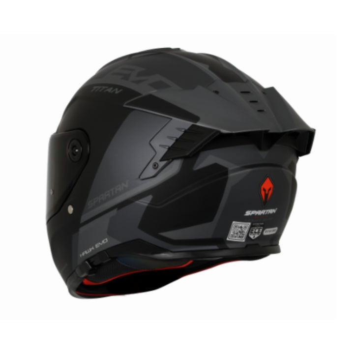 Casco Spartan Hawk SV Titan