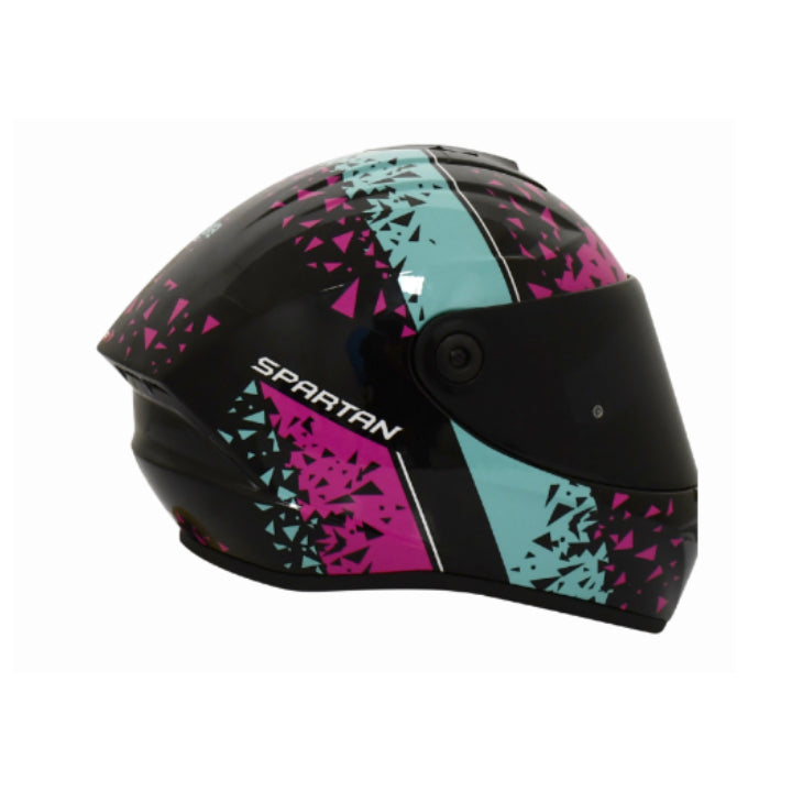 Casco Spartan Draken Broken Brillante