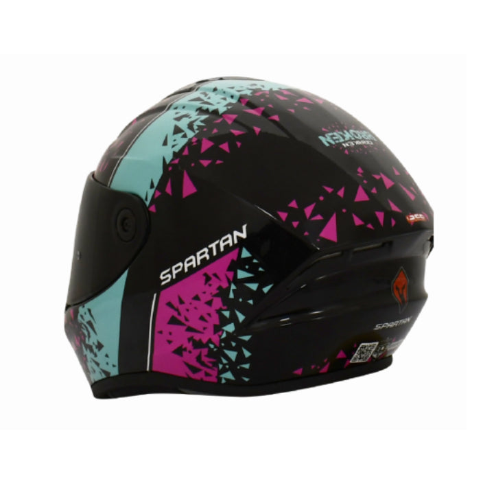 Casco Spartan Draken Broken Brillante