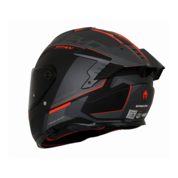 Casco Spartan Hawk SV Titan