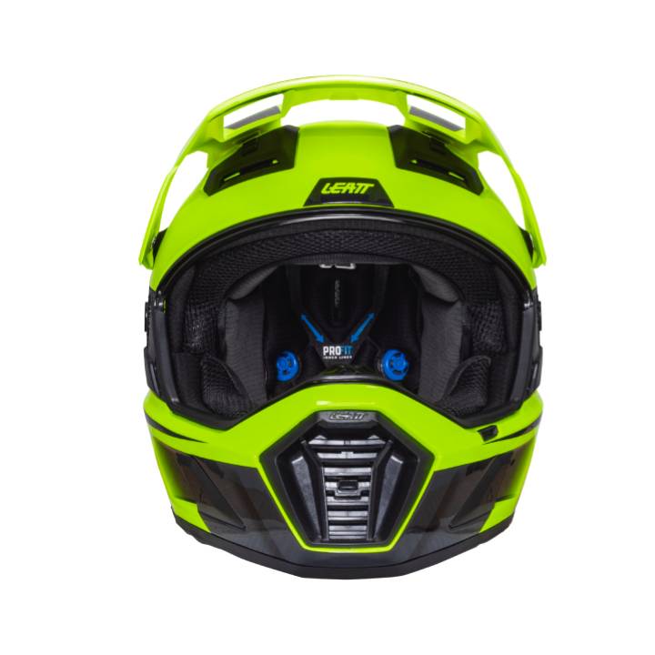 Casco Leatt ADV 8.5 V25 Kit Carbón & 4.5 Iris Goggles Hi-viz