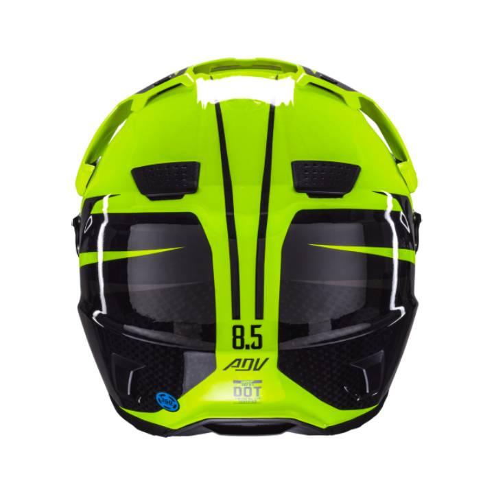 Casco Leatt ADV 8.5 V25 Kit Carbón & 4.5 Iris Goggles Hi-viz